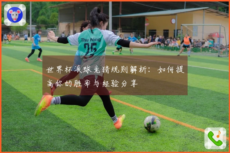 世界杯滚球竞猜规则解析:如何提高你的胜率与经验分享